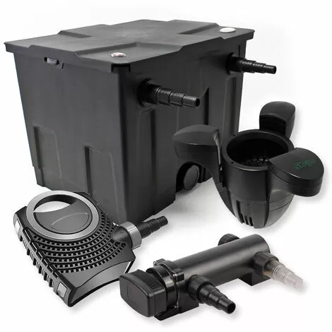 WILTEC SunSun Kit De Filtration De Bassin 12000l 18W UVC 3. Stérilisateur NEO8000 70W Pompe Skimmer 3 WILTEC SunSun Kit De Filtration De Bassin 12000l 18W UVC 3. Stérilisateur NEO8000 70W Pompe Skimmer