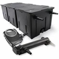 WILTEC SunSun Kit De Filtration De Bassin 90000l 36W UVC 3. Stérilisateur NEO10000 80W Pompe