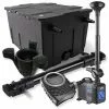 WILTEC SunSun Kit De Filtration De Bassin 60000l 72W UVC Stérilisateur NEO10000 80W Pompe Fontaine Skimmer -Wiltec Boutique 810717 1