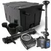 WILTEC SunSun Kit De Filtration De Bassin 60000l 36W UVC Stérilisateur NEO10000 80W Pompe Fontaine Skimmer -Wiltec Boutique 810718 1