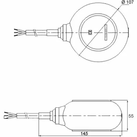 WILTEC 5m 250V 16A Flotteur Interrupteur Pour Pompe Immergée Rond 5 WILTEC 5m 250V 16A Flotteur Interrupteur Pour Pompe Immergée Rond – Image 3