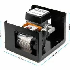 WILTEC Pompe à Fuel Gasoil Bio Autoaspirante 230V/550W 50l/min Pistolet Auto. -Wiltec Boutique 811784 3