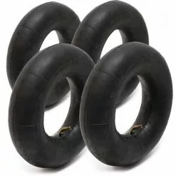 WILTEC Set 4 Chambre Air Diable 2.80/2.50-4 TR87 Valve Pneu Roue Charrette Bras