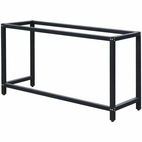 WILTEC Châssis Fixe établi B50xL100xH80cm Armature établi Table Travail Atelier Support 5 WILTEC Châssis Fixe établi B50xL100xH80cm Armature établi Table Travail Atelier Support – Image 3