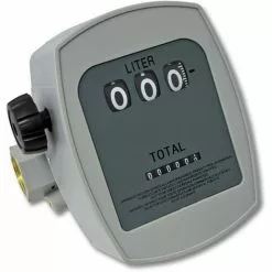 WILTEC Compteur Diesel Ou Fuel 3 Bar 10-60l/min Raccords 1" Précision 1% Pour Pompes Diesel