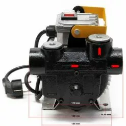 WILTEC Pompe à Fuel Ou Gasoil Bio Autoaspirante 230V/550W 60l/min Mobile Pistolet Auto. -Wiltec Boutique 834803 4