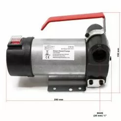 WILTEC Pompe à Fuel Ou Gasoil Bio Autoaspirante 12V/150W 40l/min Mobile Pistolet Auto. -Wiltec Boutique 834804 4