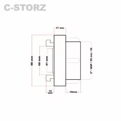 WILTEC Accouplement Storz C/52mm Avec Filetage Femelle 2" (59,25 Mm), Alu 9 WILTEC Accouplement Storz C/52mm Avec Filetage Femelle 2" (59,25 Mm), Alu -Wiltec Boutique 899077 4