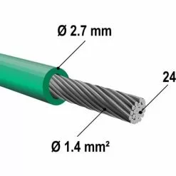 WILTEC Câble Périphérique 250m 2,7mm Installation Robot-tondeuse Fil CCA Délimitation Jardin Zone Tonte -Wiltec Boutique 9216566 4