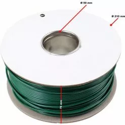 WILTEC Câble Périphérique 250m 2,7mm Installation Robot-tondeuse Fil CCA Délimitation Jardin Zone Tonte -Wiltec Boutique 9216566 5