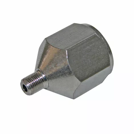 WILTEC Adaptateur Aérographe Réducteur M5x0,5 Mâle 12,91mm (1/4") Filetage Femelle Tuyau à Air Accessoires 4 WILTEC Adaptateur Aérographe Réducteur M5x0,5 Mâle 12,91mm (1/4") Filetage Femelle Tuyau à Air Accessoires – Image 2