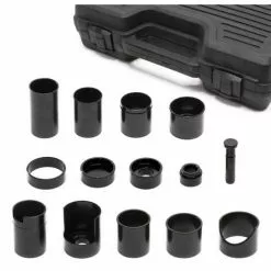 WILTEC Set Extracteur Douilles 14 Pièces Presse D’atelier Palier Charge De Propulsion Patin De Serrage