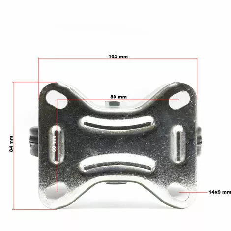 WILTEC Roulette Fixe Ø 125 Mm Roue Caoutchouc Jante Métal 100 Kg Transport Appareil Accessoire Meuble 6 WILTEC Roulette Fixe Ø 125 Mm Roue Caoutchouc Jante Métal 100 Kg Transport Appareil Accessoire Meuble – Image 4