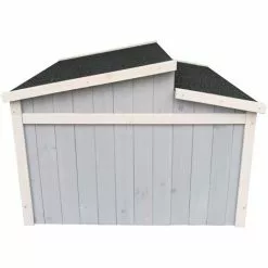 WILTEC Garage Pour Robot-tondeuse Toit Gradin Bois Massif Abri Carport Gris 66,6x79,5x71,2cm 8 WILTEC Garage Pour Robot-tondeuse Toit Gradin Bois Massif Abri Carport Gris 66,6x79,5x71,2cm -Wiltec Boutique 9562056 3
