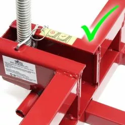 WILTEC Nettoyage Facile Cric Lève Tracteur Tondeuse - Lève Tondeuse Tondeuse Mowerlifter De 400kg Max. -Wiltec Boutique 980366 5